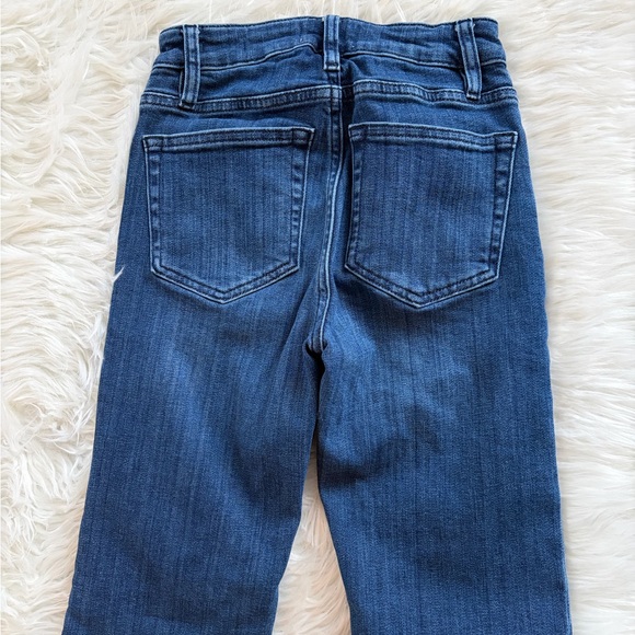 Frame Le Crop Mini Boot Cut High Rise Jeans - Picture 6 of 7